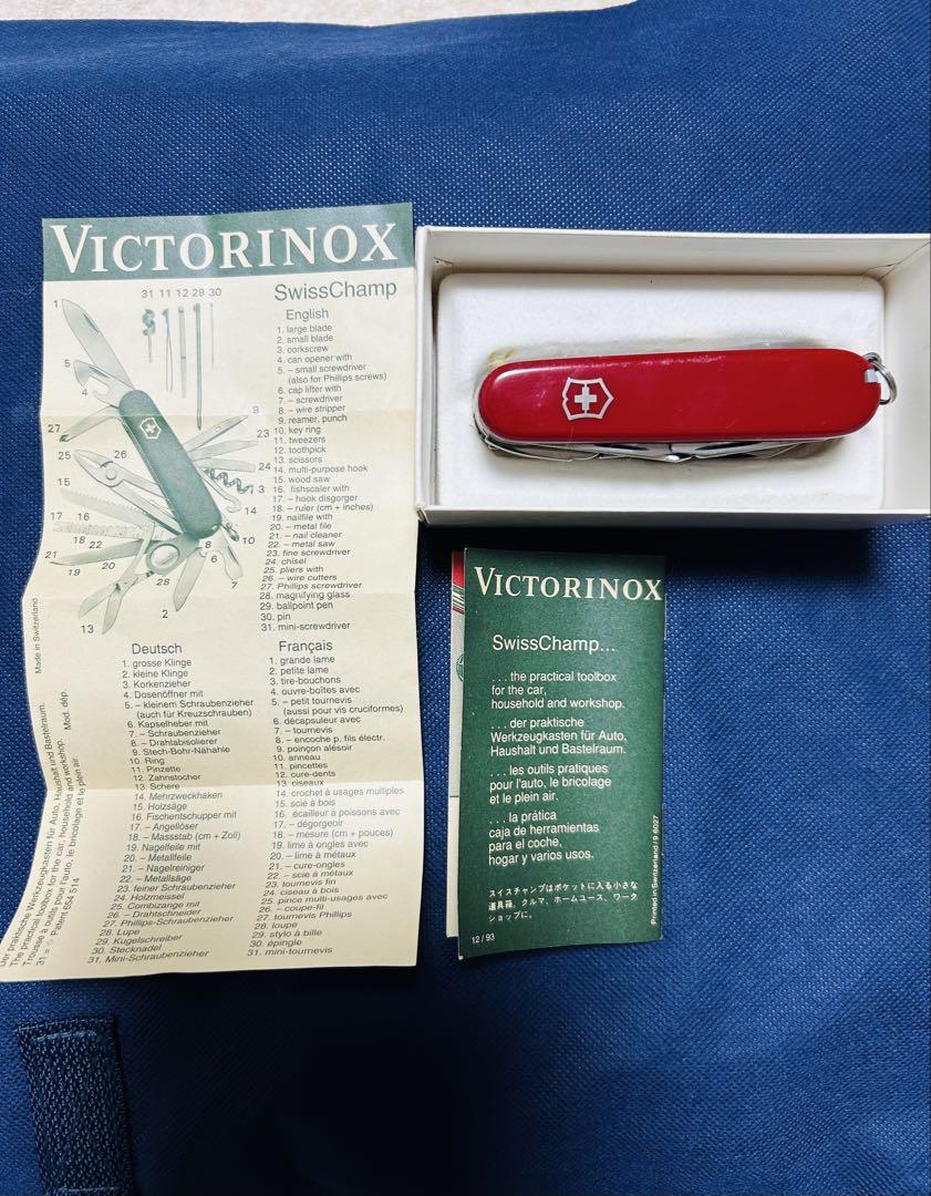 未使用Victorinox SwissChamp マルチツール　スイスチャンプ