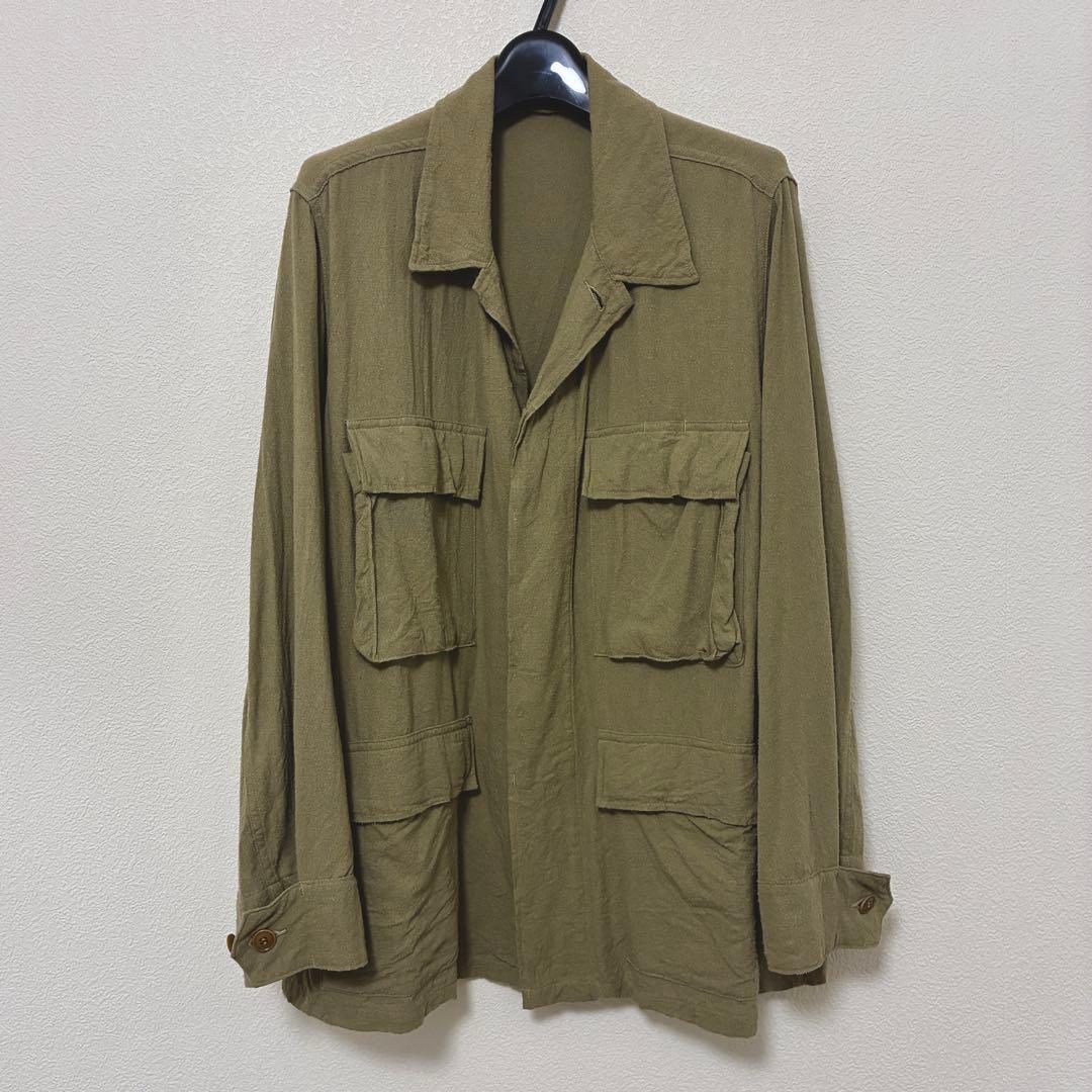 COMOLI 2025SS ローシルクB.D.Uジャケット Size1S COMOLI