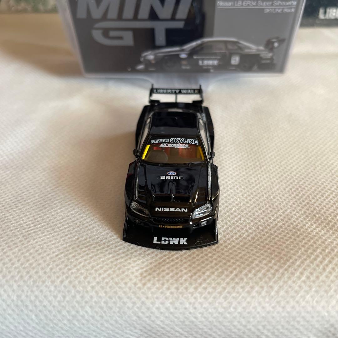 鑑賞使用】MINI GT Nissan LB-ER34 ブラックNo.844 - メルカリ 鑑賞使用】MINI GT Nissan LB-ER34 ブラックNo.844 - メルカリ