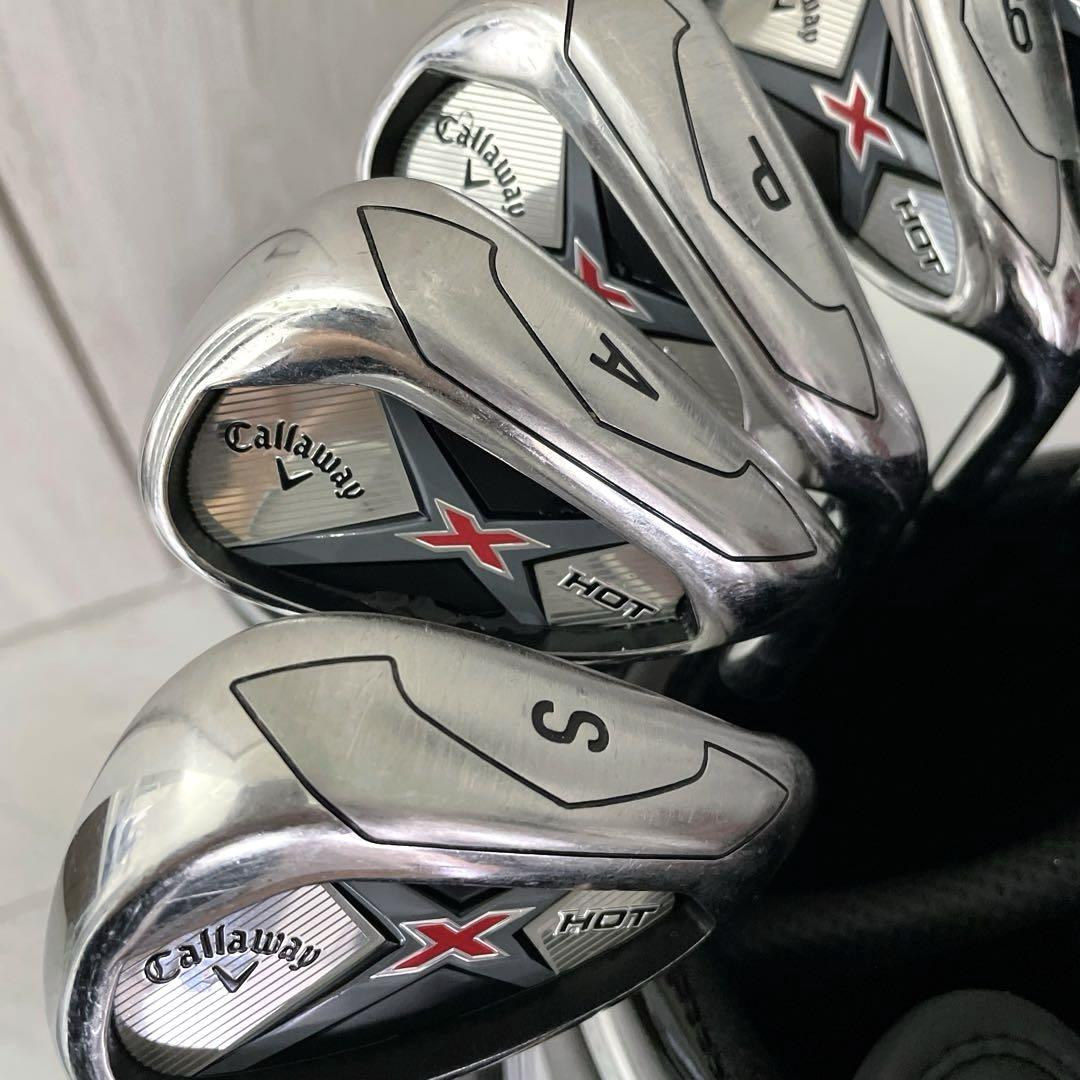 現行最新モデル　美品　メンズ　Callaway XHOT ゴルフクラブセット