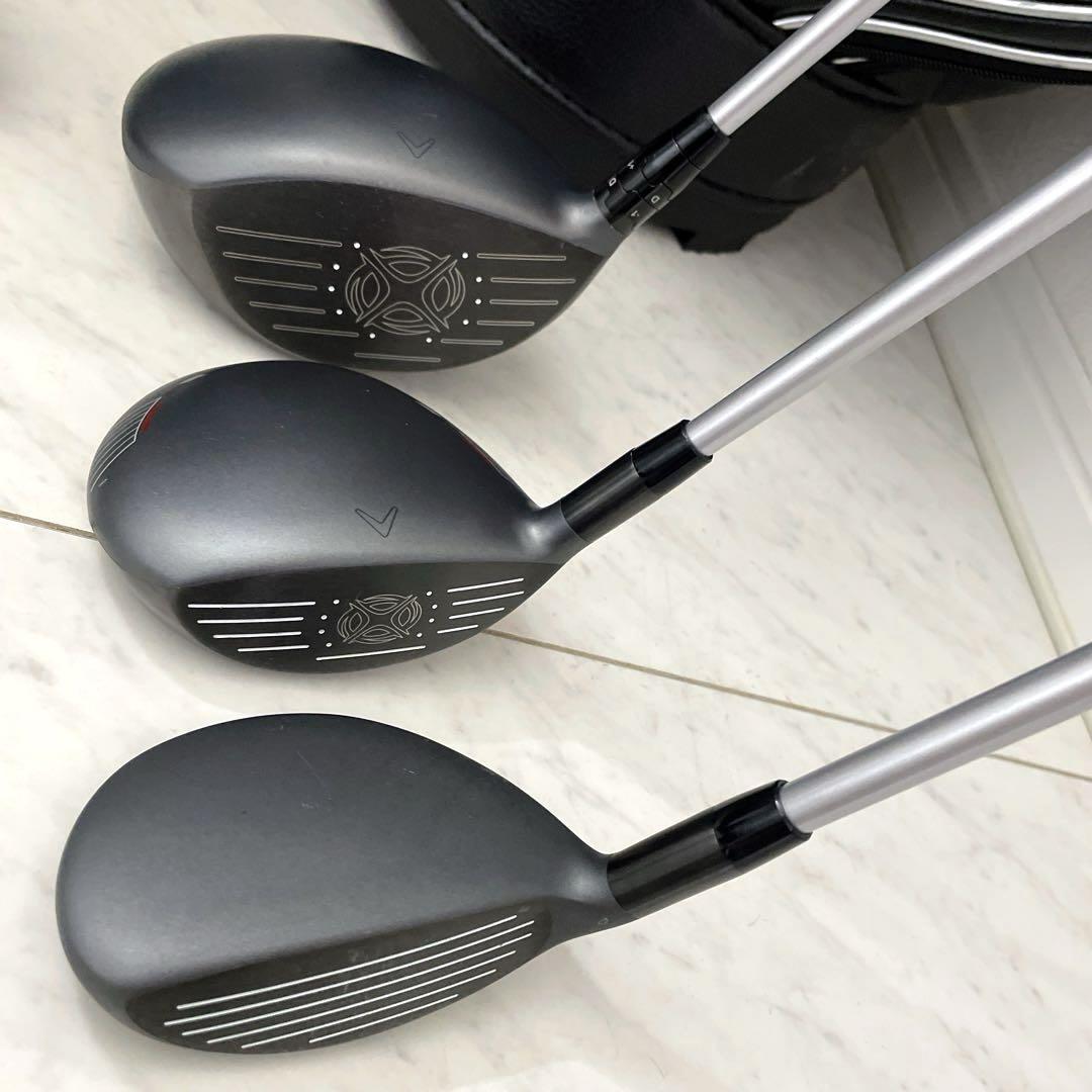現行最新モデル　美品　メンズ　Callaway XHOT ゴルフクラブセット