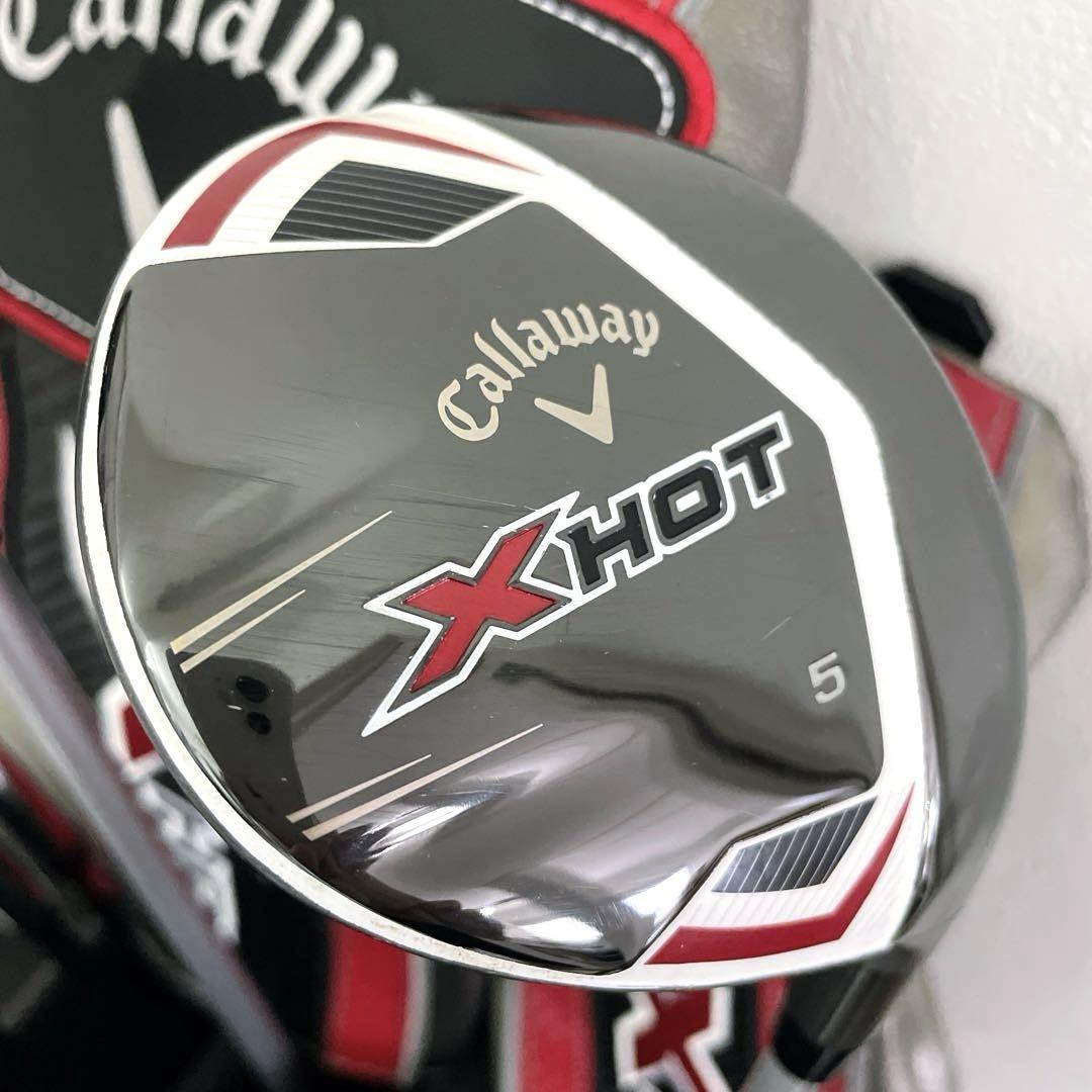 現行最新モデル　美品　メンズ　Callaway XHOT ゴルフクラブセット