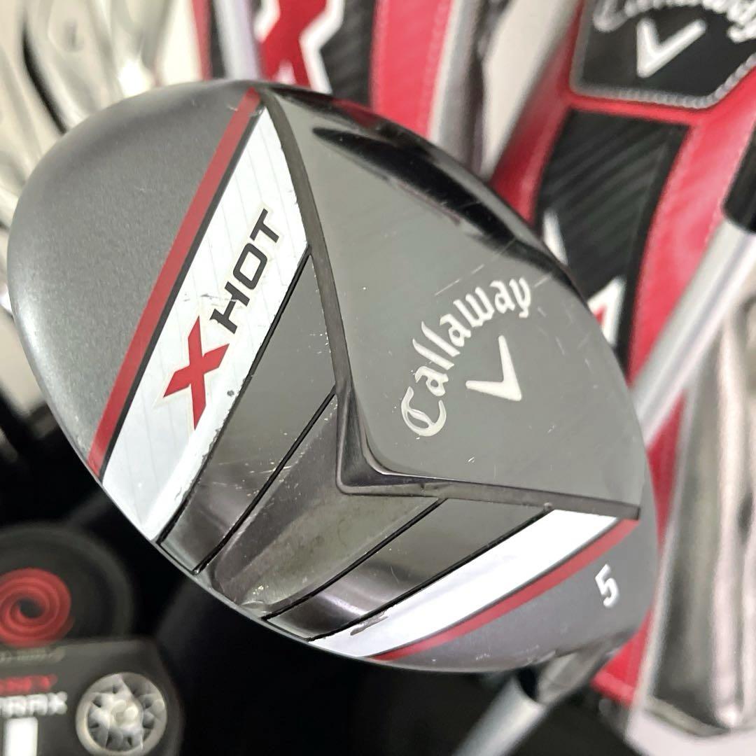 現行最新モデル　美品　メンズ　Callaway XHOT ゴルフクラブセット