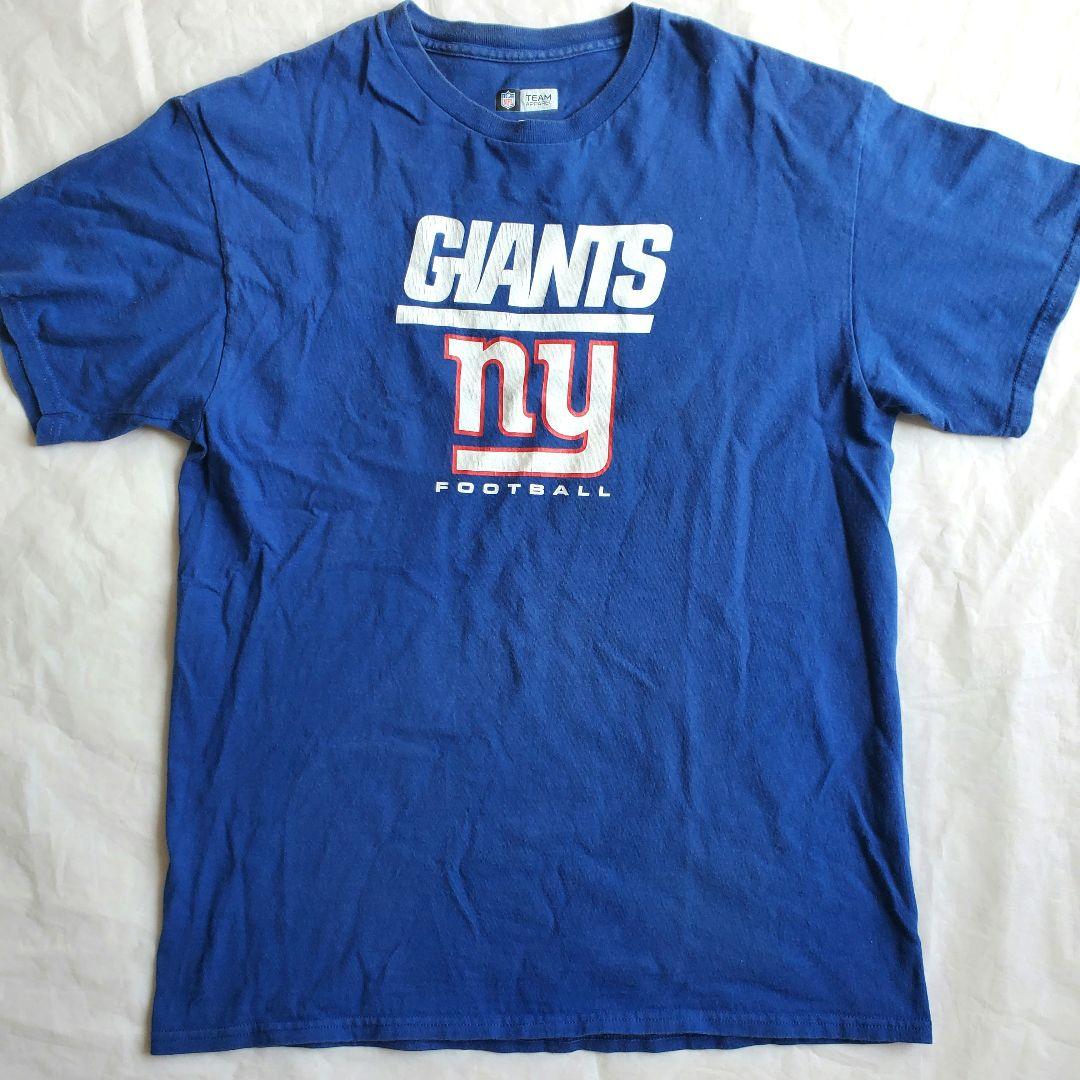 ✅️ USA製 ビンテージ NFL ジャイアンツ Tシャツ 総柄 アメフト L あす楽対応】 ✅️ USA製 ビンテージ NFL ジャイアンツ Tシャツ
