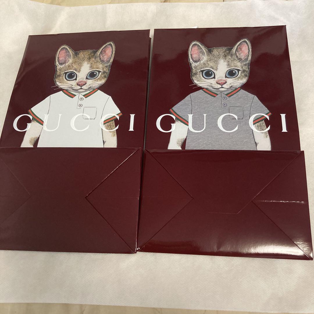 GUCCI ヒグチユウコ コラボ限定ショッパー 2種セット - メルカリ