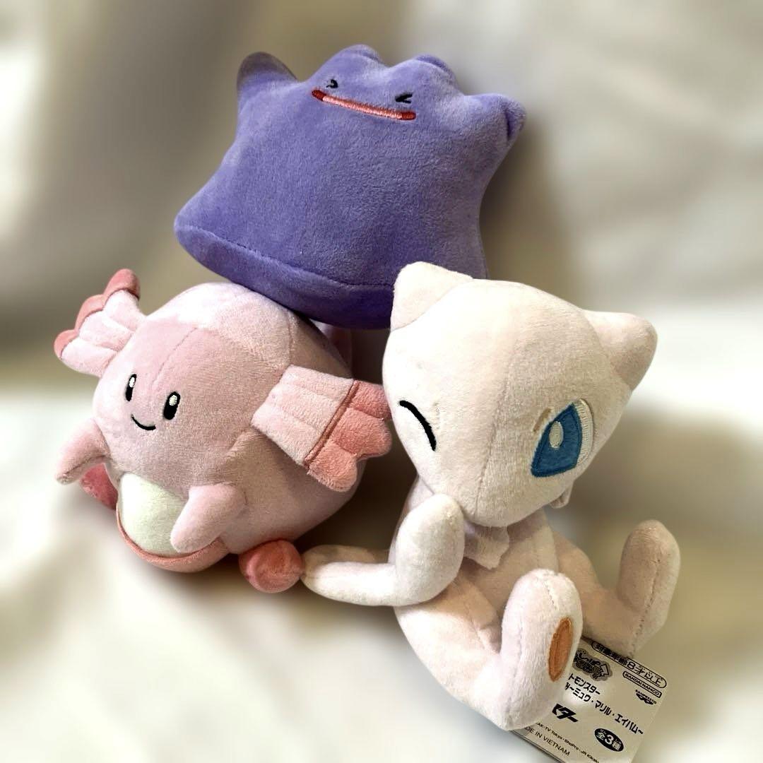 激安先着 ポケモン メルカリ - ラッキー メタモン ミュウ ぬいぐるみ ぬいぐるみ