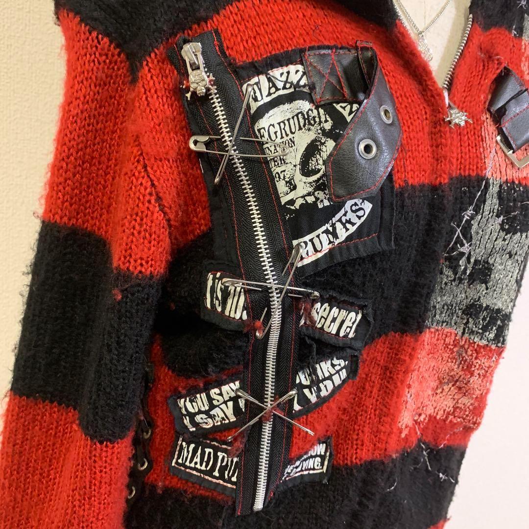 最高の マッドガール マッドパンクス MADPUNKS V系 パンク ロック トップス
