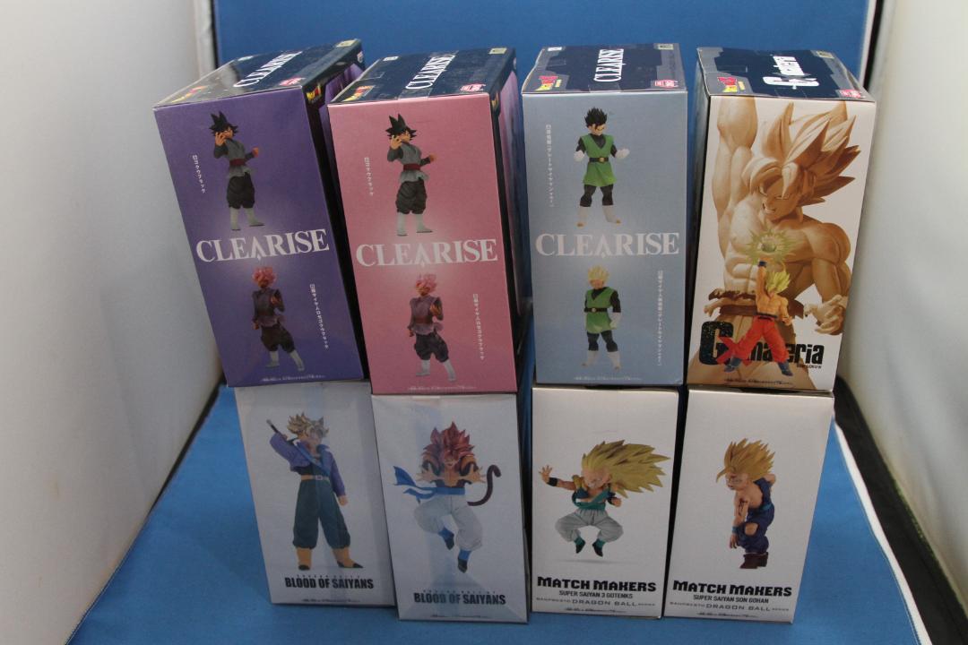 ドラゴンボール フィギュア８体★孫悟空＆トランクス＆ゴジータ＆ゴテンクス＆孫悟飯