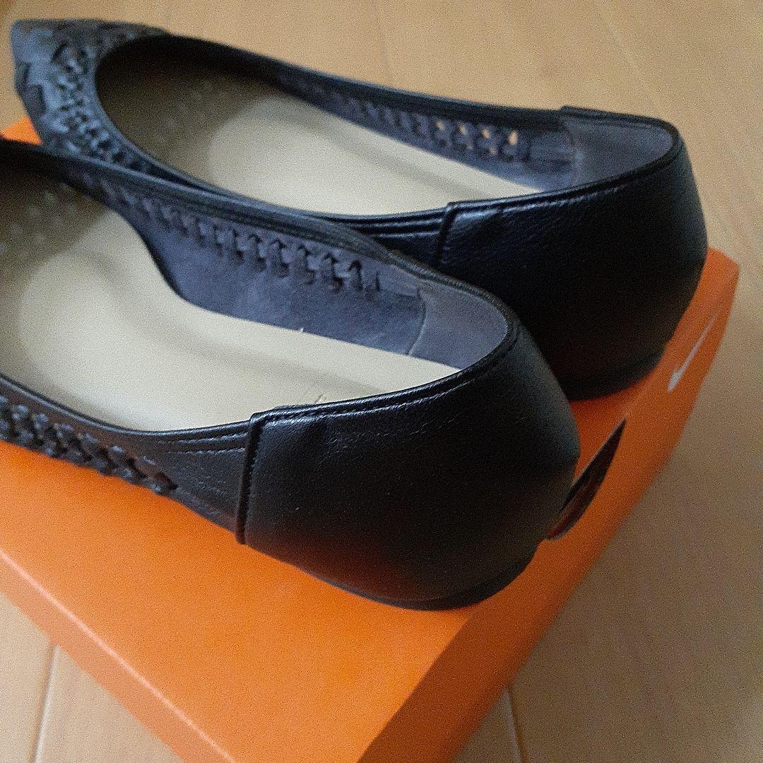 LE TALON☆ フラット ポインテッドトゥ サシメッシュ　25㎝
