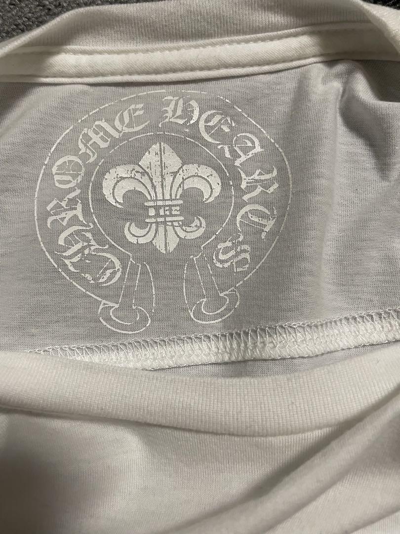 正規品　希少　CHROME HEARTS クロムハーツ レザーパッチ　ロゴ　S