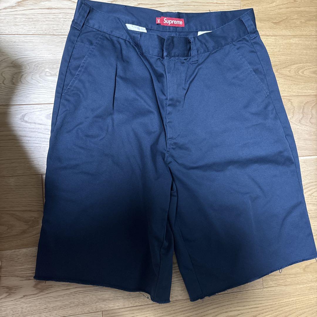 Supreme work short 25ss 34 ネイビー