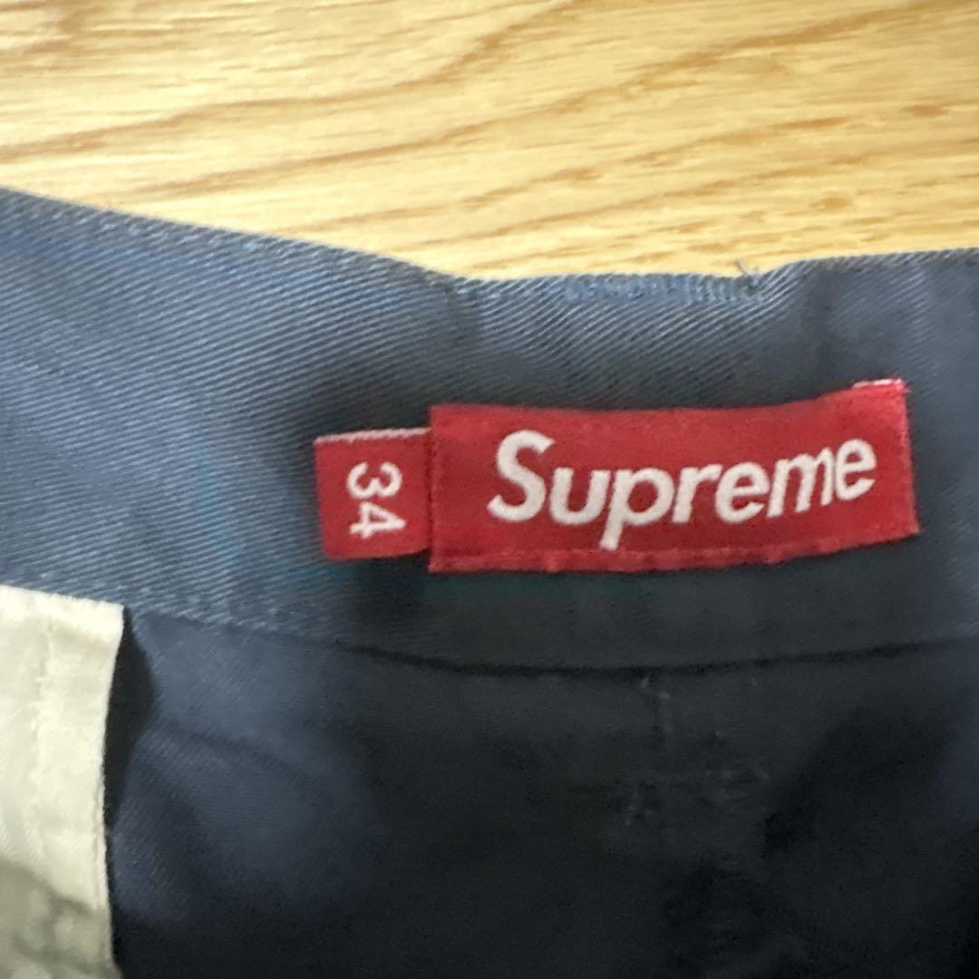 Supreme work short 25ss 34 ネイビー