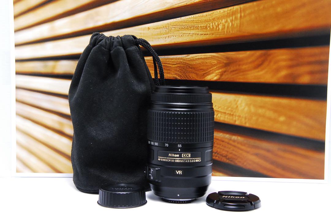 Nikon AF-S 55-300mm☆超望遠レンズ☆手ぶれ補正付☆美品