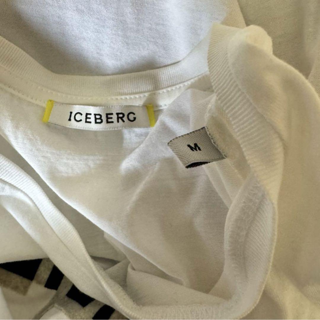 ICEBERG MEN T-SHIRT アイスバーグ メンズ ロングTシャ