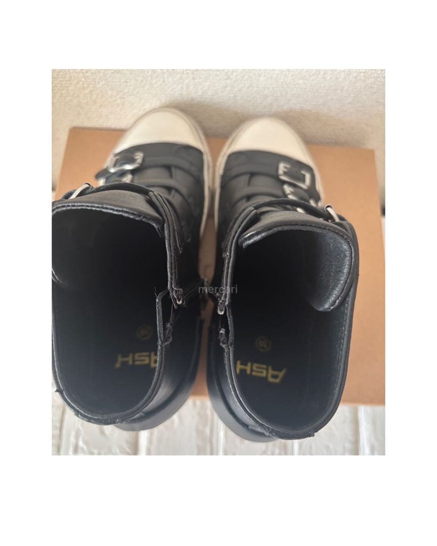 ASH 【VIRGIN】ベルトハイカットスニーカー