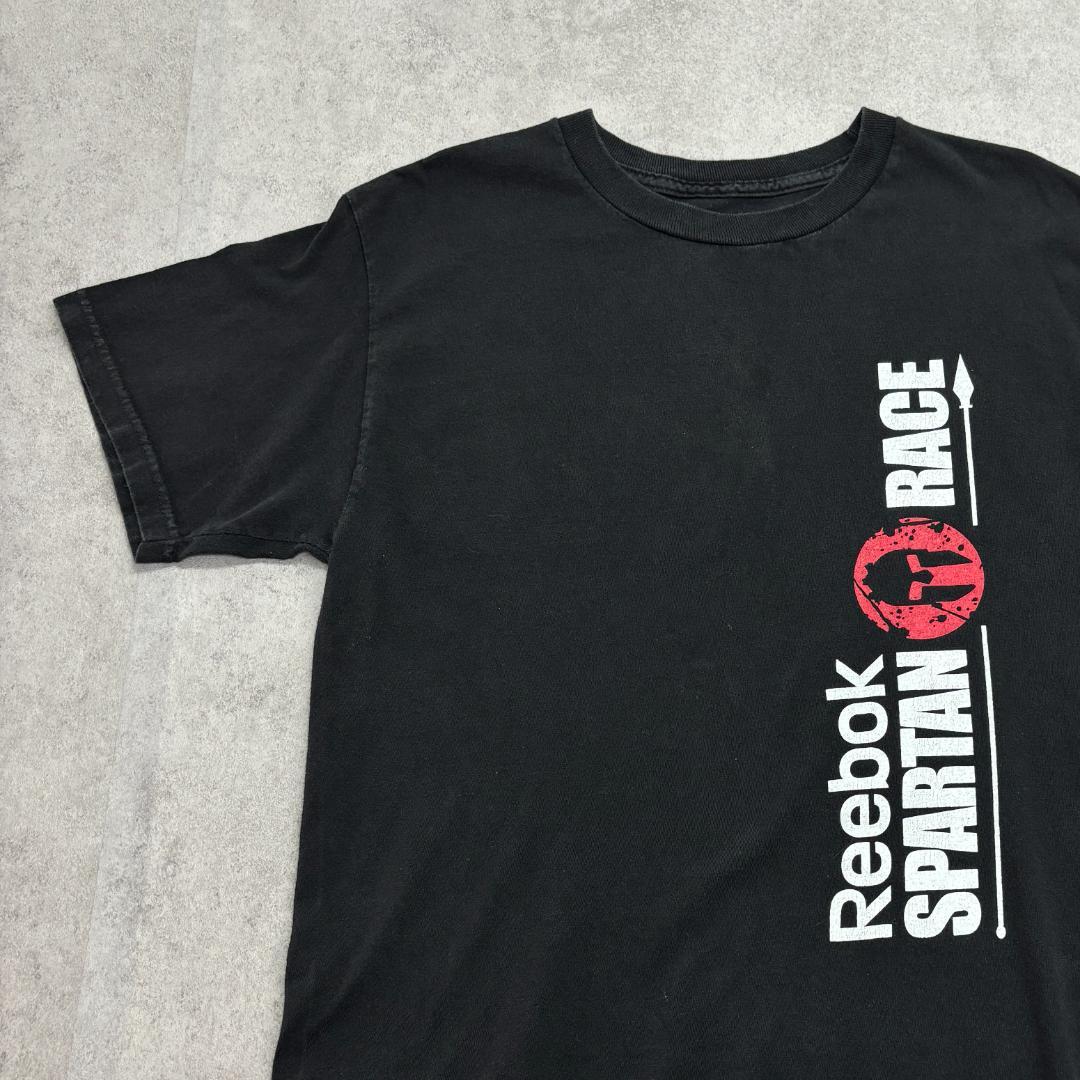 スパルタン レース ロゴプリント Tシャツ リーボック 古着