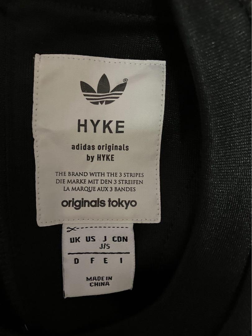 トップス HYKE x Adidas Originals Black Pullover