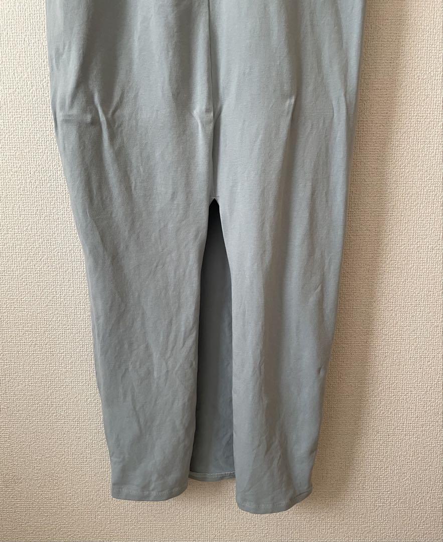 SKIMS スキムズ Long-Sleeve Slit Maxi Dress