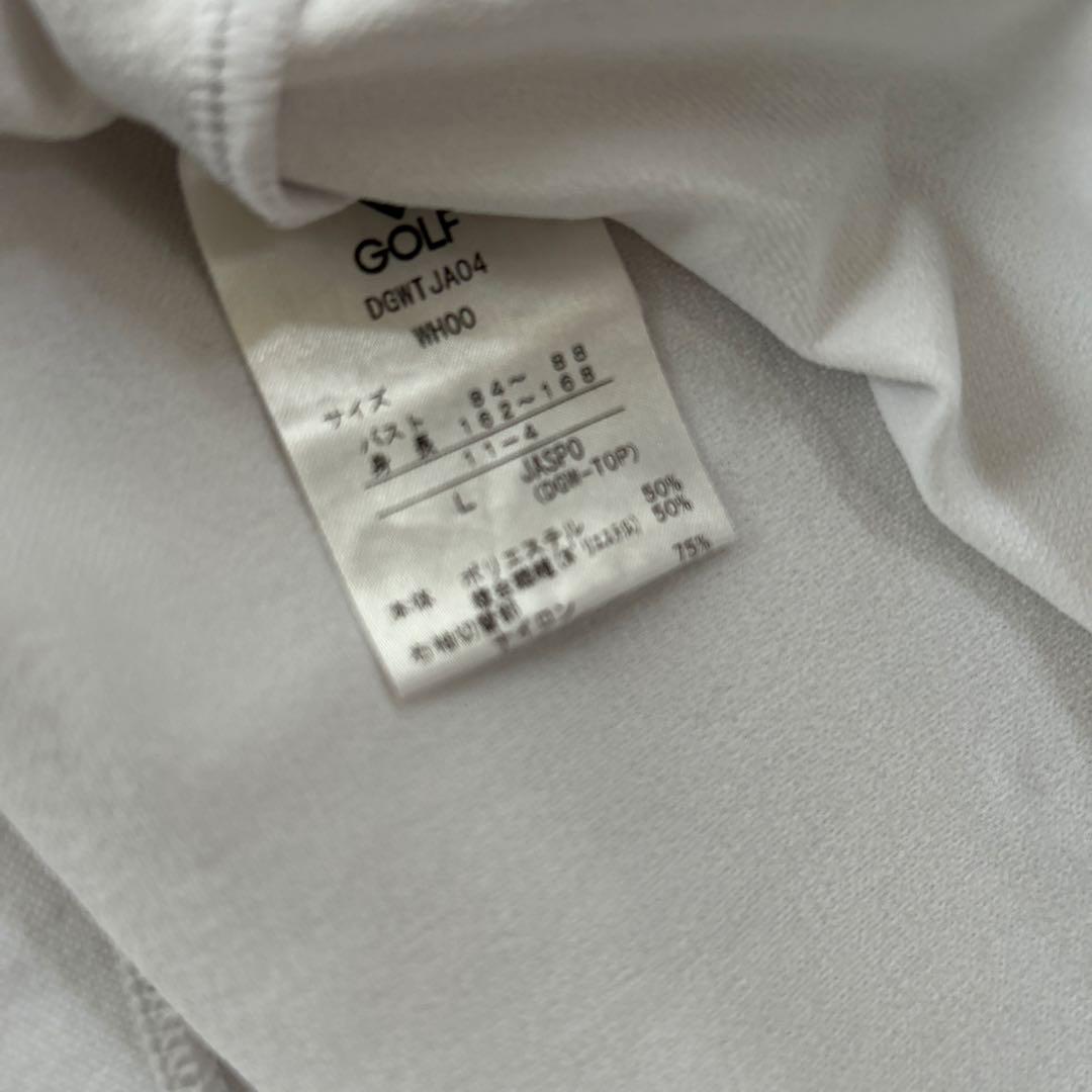 DESCENTE ハイネックシャツ Lサイズ ホワイト