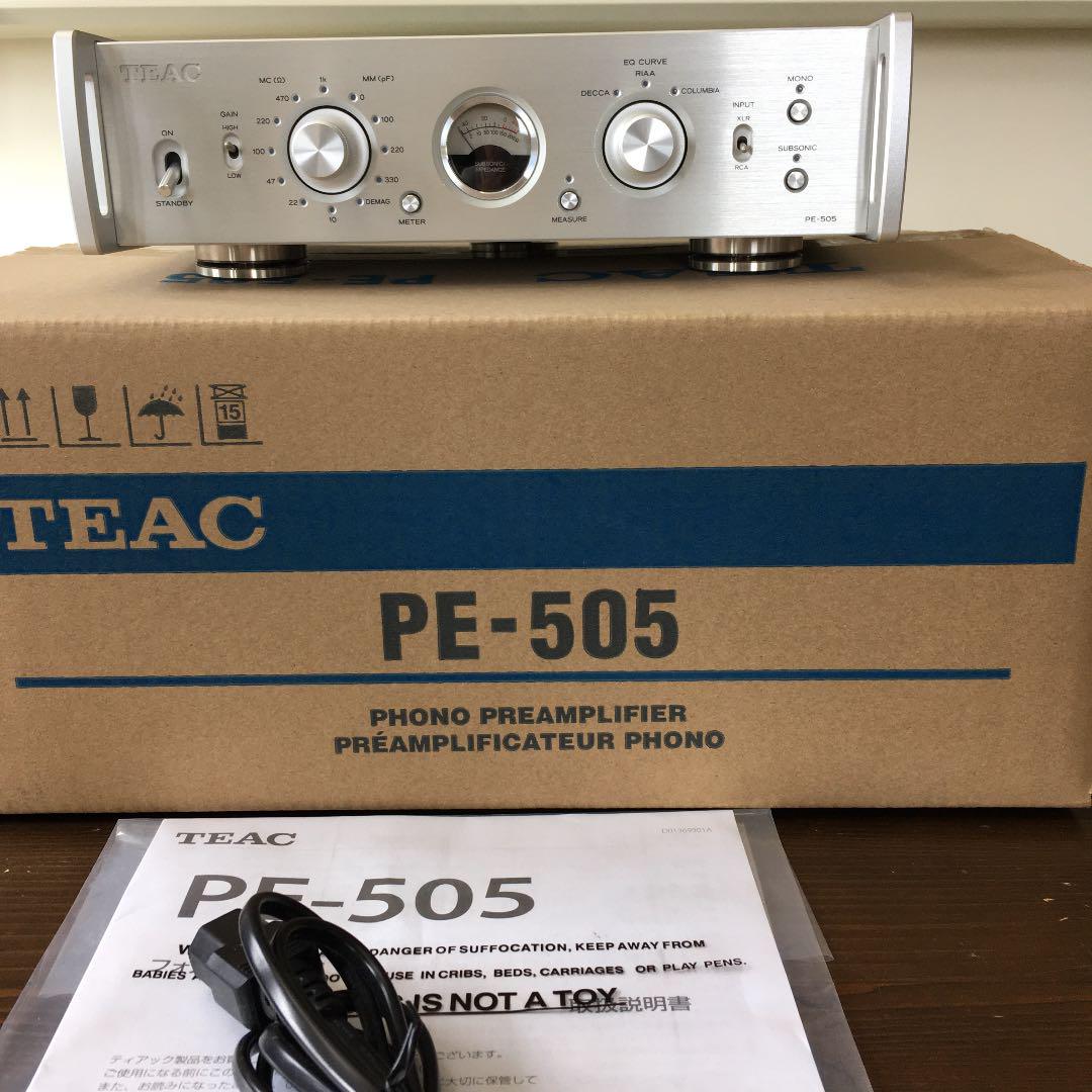 TEAC PE-505 フォノイコライザー