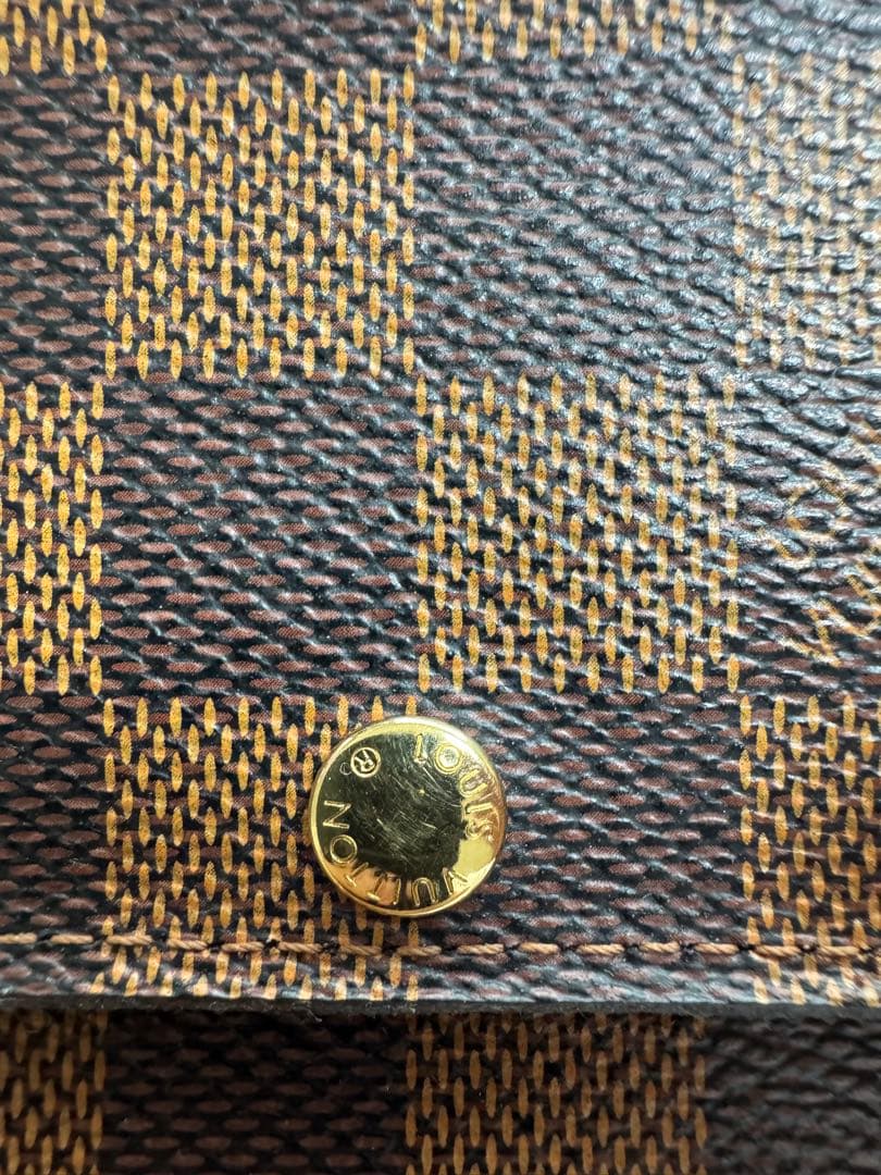 【美品】ルイヴィトン 財布 メンズ レディース ダミエ 三つ折り畳み財布 【美品】ルイヴィトン 財布 メンズ レディース ダミエ 三つ折り畳み財布