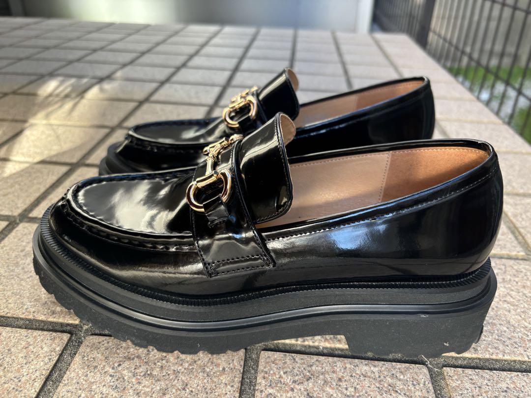 極美品✨FRAY I.D プラットフォームビットローファー37