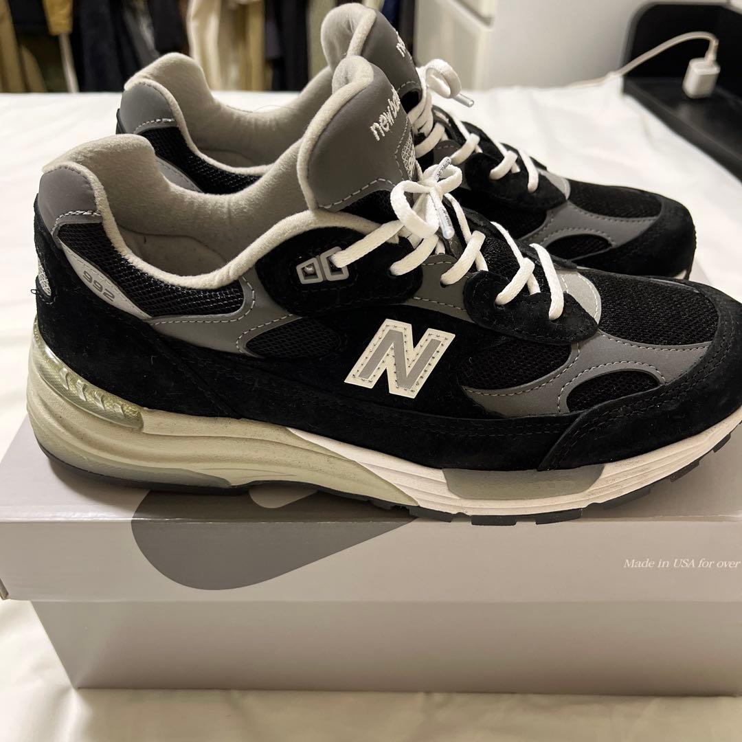 New Balance 990v5 26.0cm ブラック/グレー
