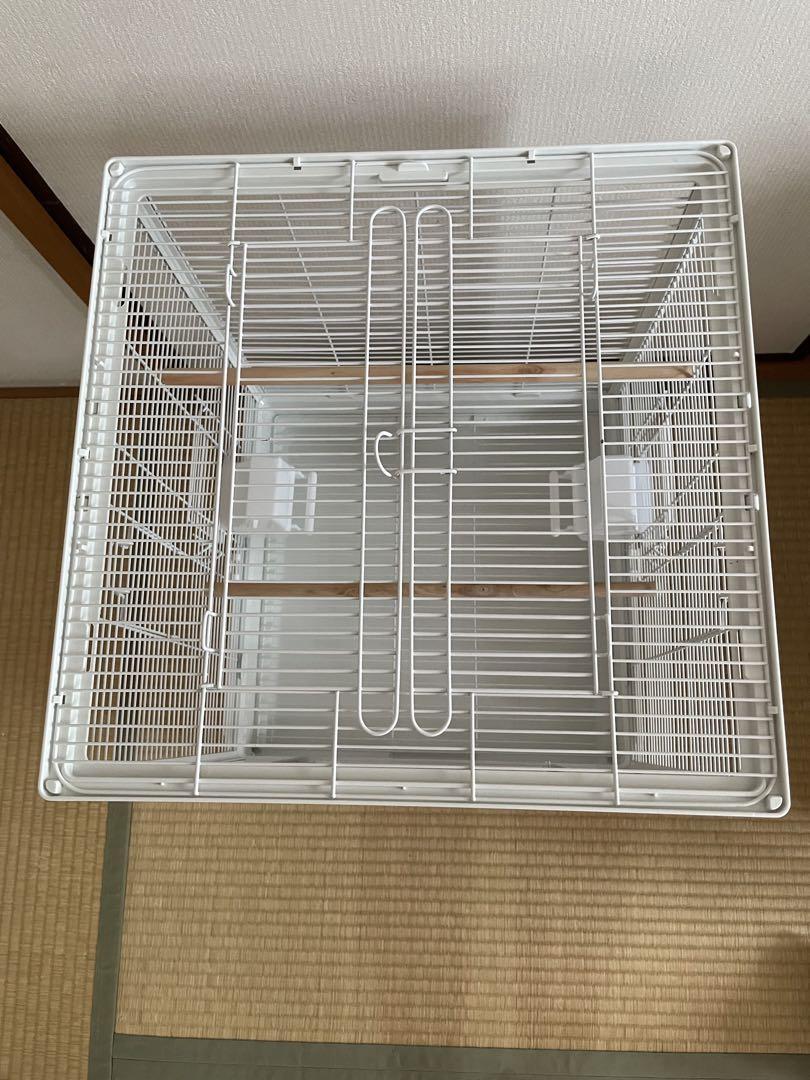【新品未使用】Ruexue 透明アクリルドア付き 鳥かご