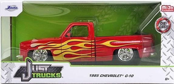 ジェイダトイズ 1/24 1985 シボレー C-10 RED/FLAMES