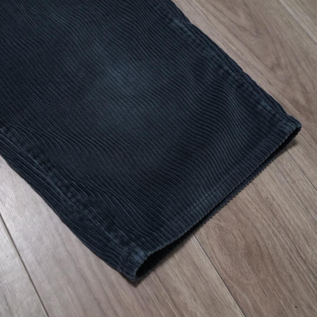 90s silverlab シルバータブ 太畝コーデュロイ バギーパンツ W30