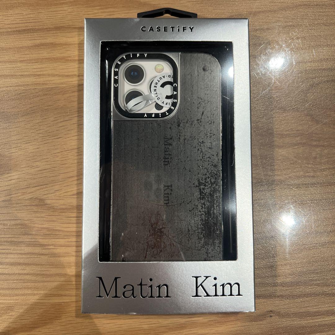 Casetify Matin Kim iPhone13proケース シルバー MATIN KIM スマホケース iPhone 13 14 15 Pro Max Plus
