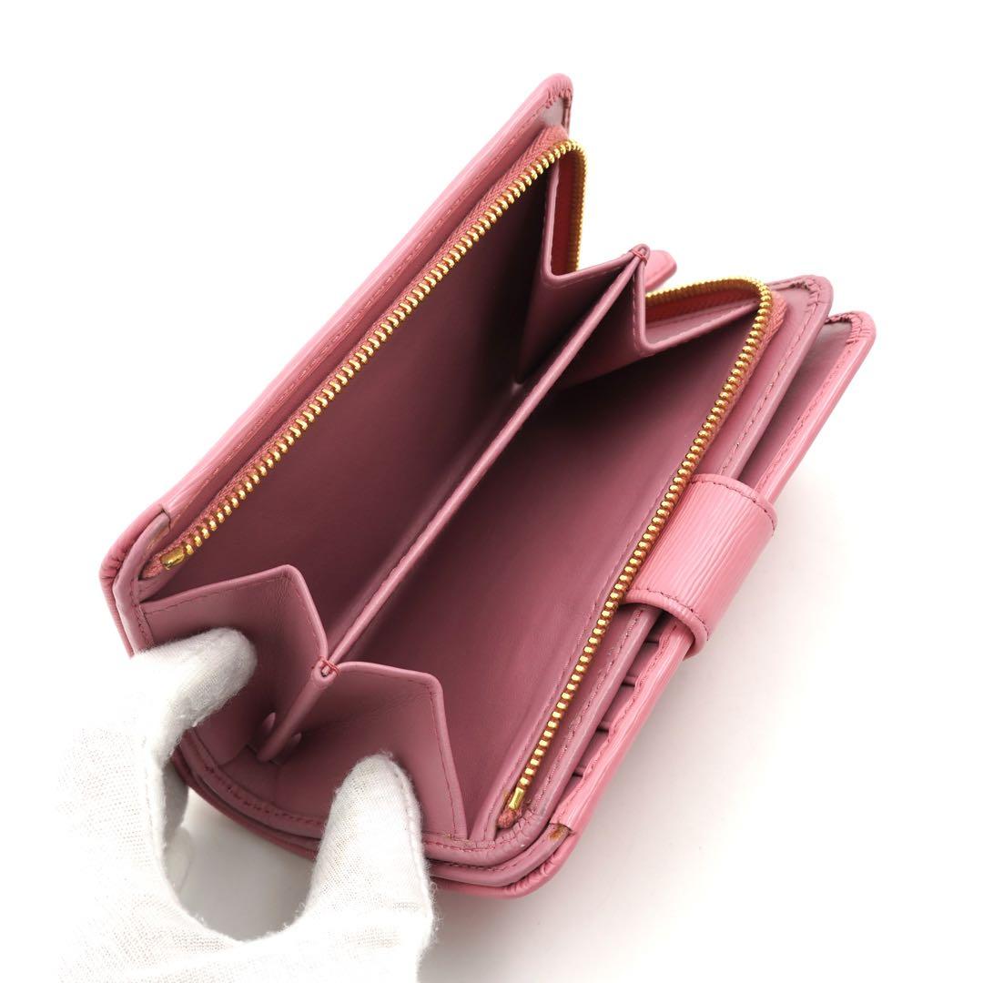 ✨未使用展示品・箱保証書付き✨PRADA ミニ財布ヴィッテロムーブ