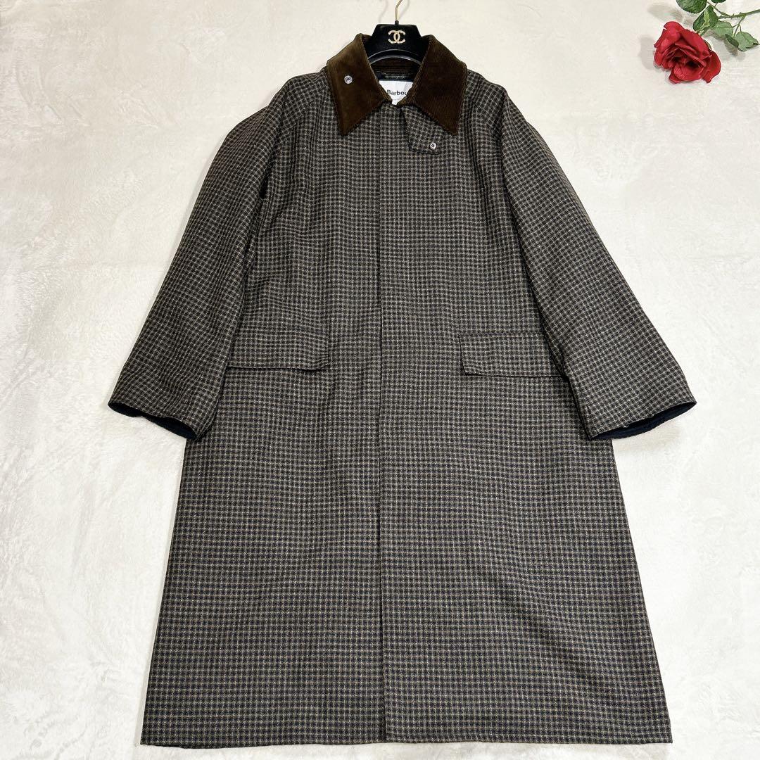 新品同様✨　バブアー　barbour ステンカラー　コート　ロング　ウール 36