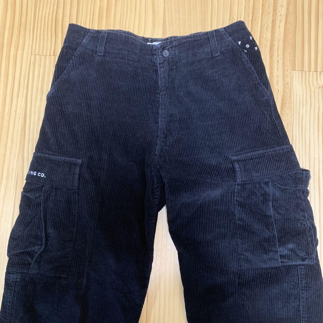 pop trading company コーデュロイカーゴパンツ