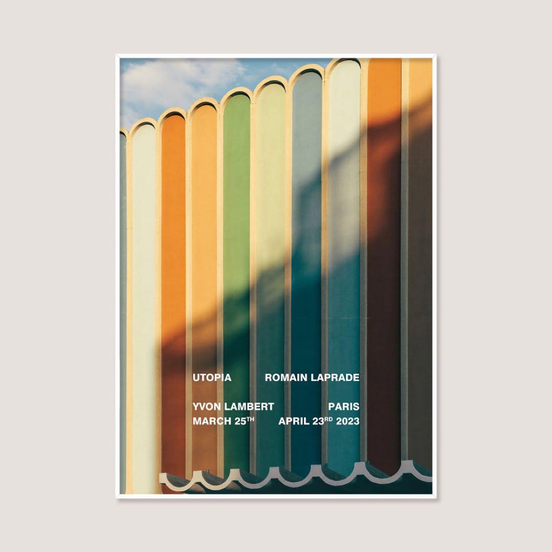 日本未入荷 Romain Laprade 希少なParis展覧会ポスター