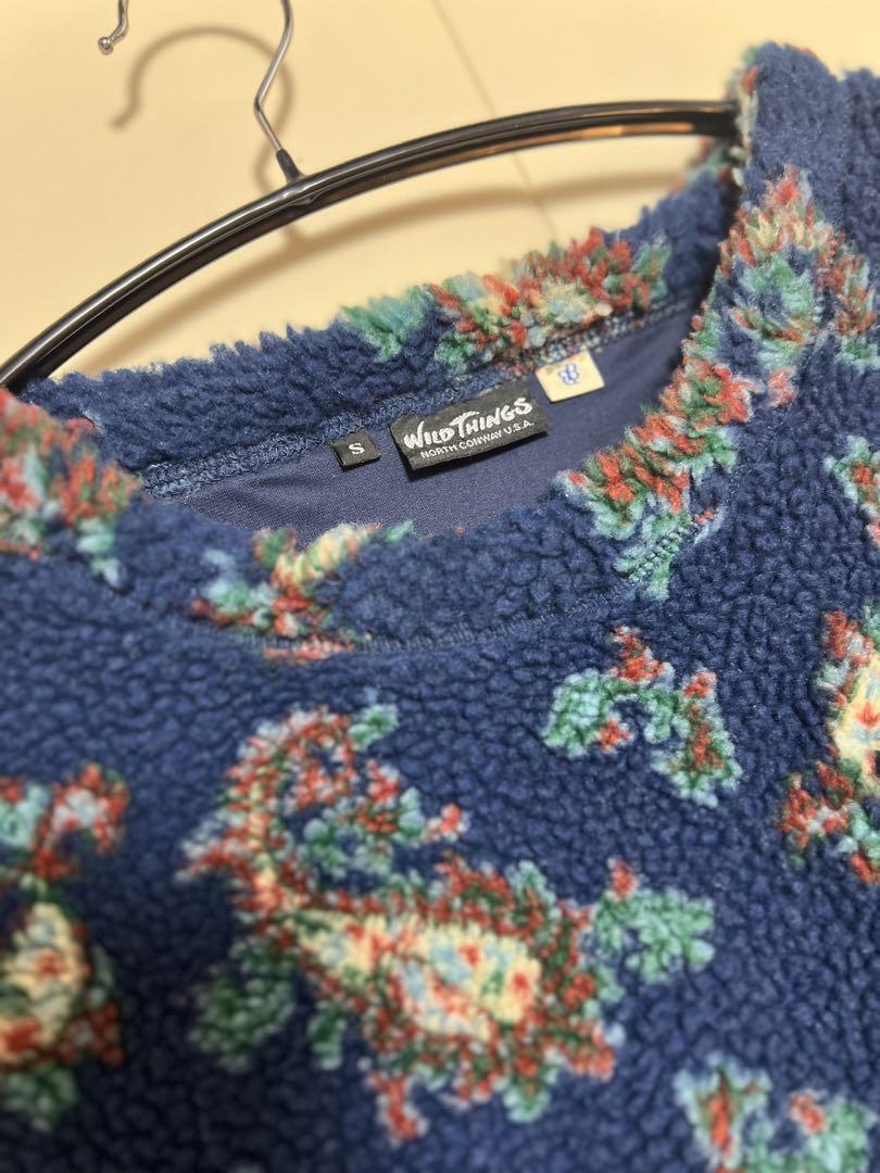美品WILDTHINGS × BEAMSBOY ペイズリーボア ショートスリーブ
