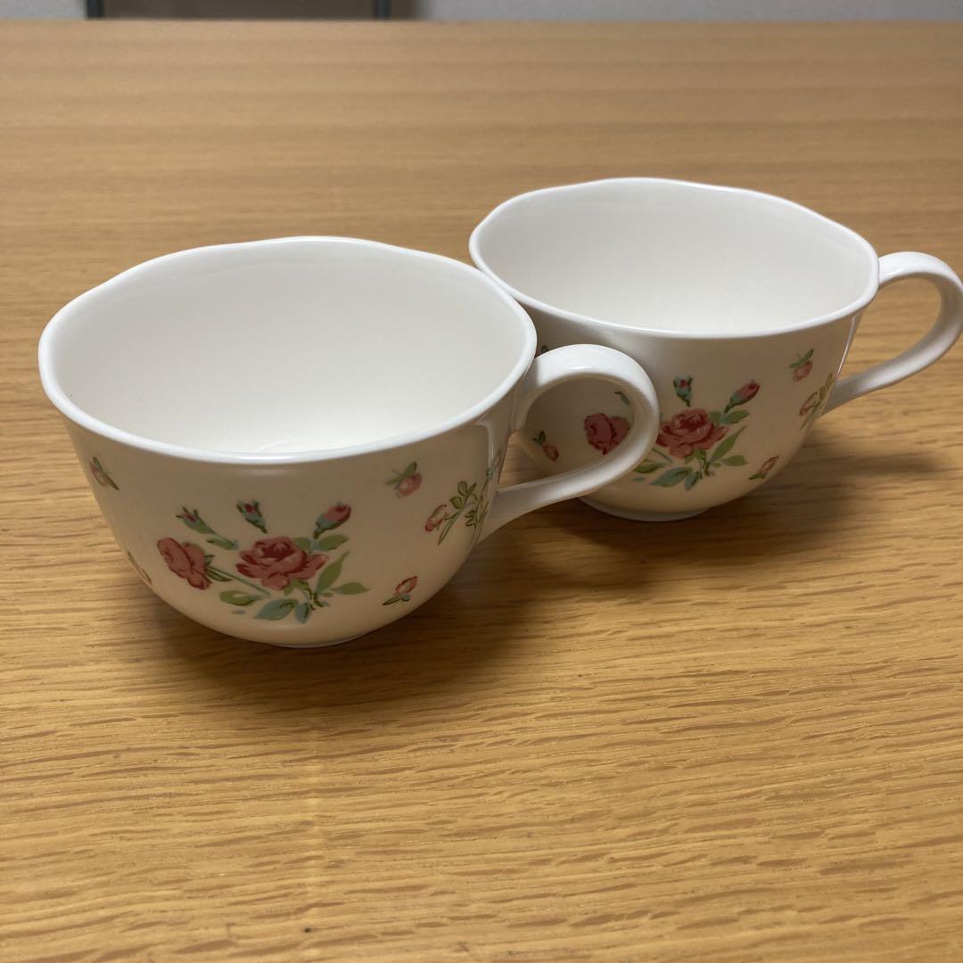 Afternoon Tea 花柄 ティーカップ 2個セット