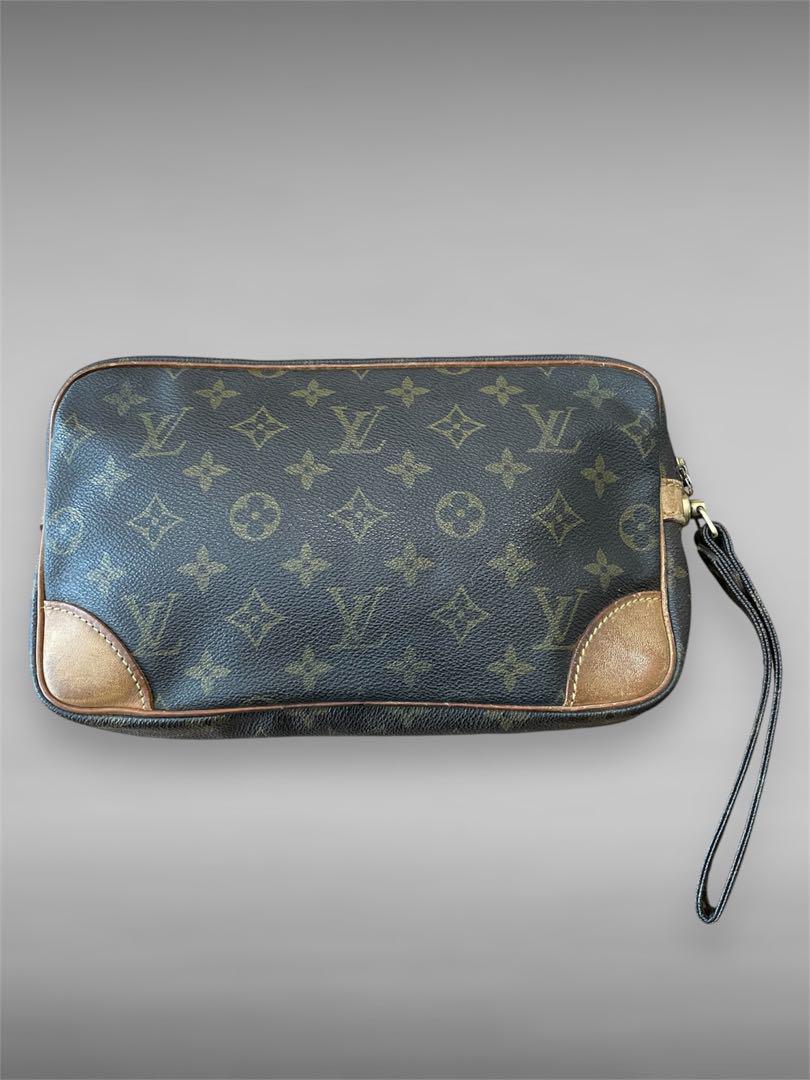Louis Vuitton クラッチバッグ ダークブルー