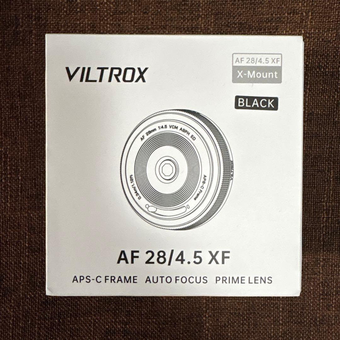 VILTROX AF 28mm F4.5 Xマウント