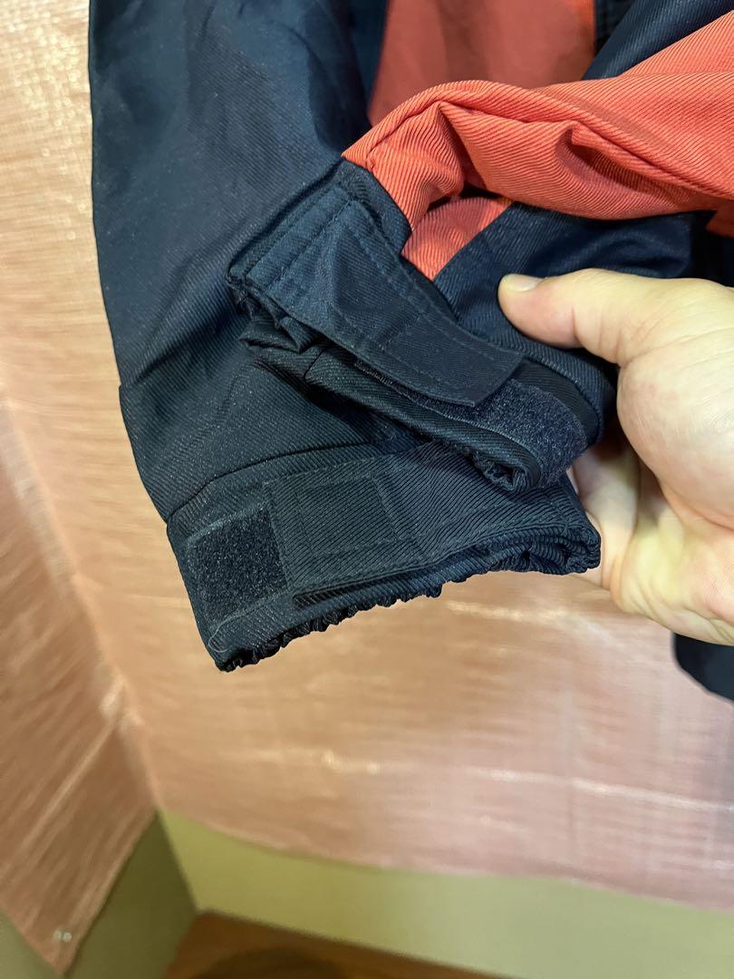 パタゴニア　ポリエステルジャケット　XL  ネイビー×オレンジ　ブランド古着