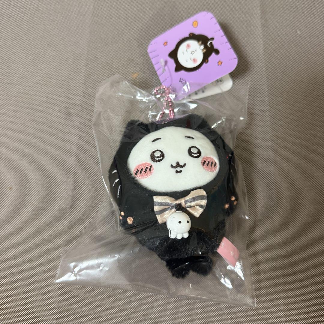 ちいかわ ハロウィン 黒猫のマスコット ちいかわ＆うさぎ