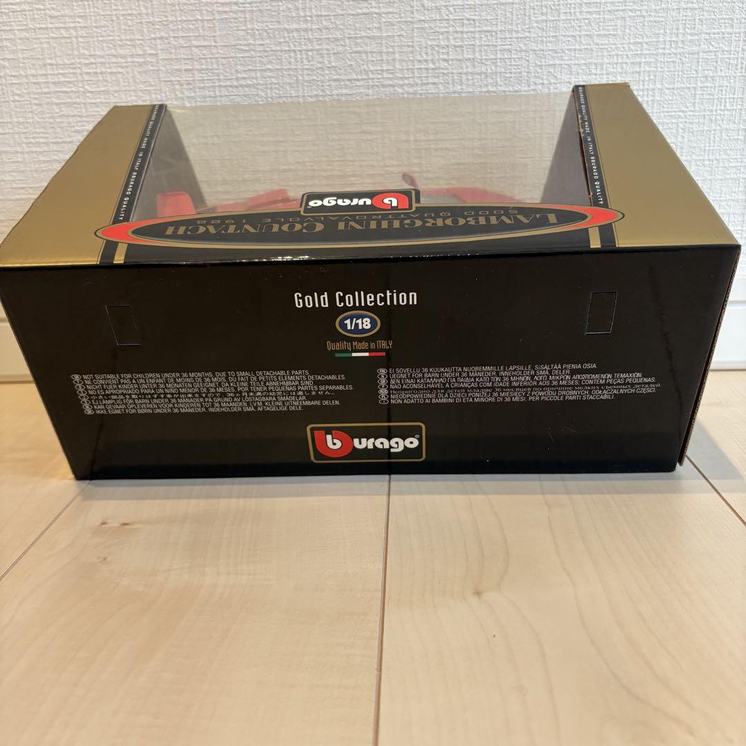 ブラーゴ1/18 ランボルギーニ カウンタック5000QV 赤