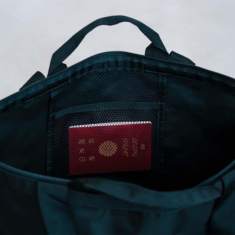 新品　DEAN &DELUCA トラベルバッグ 再生ナイロンブラック 4月1日9時発売＞トラベルバッグ 再生ナイロンブラック| DEAN