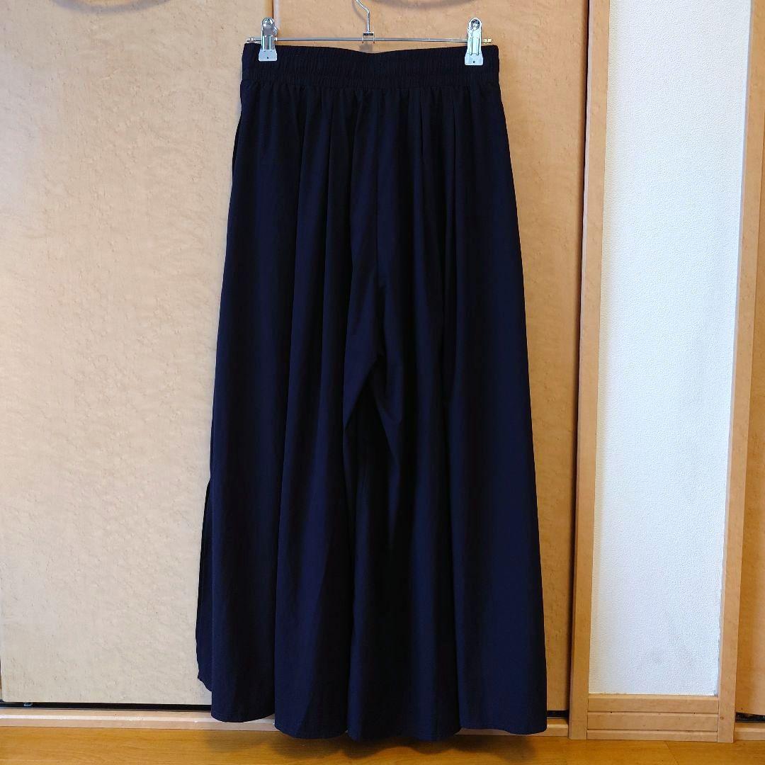 HOKUAO⭐︎　チャコット　タフタロングガウチョパンツ　Sサイズ　黒