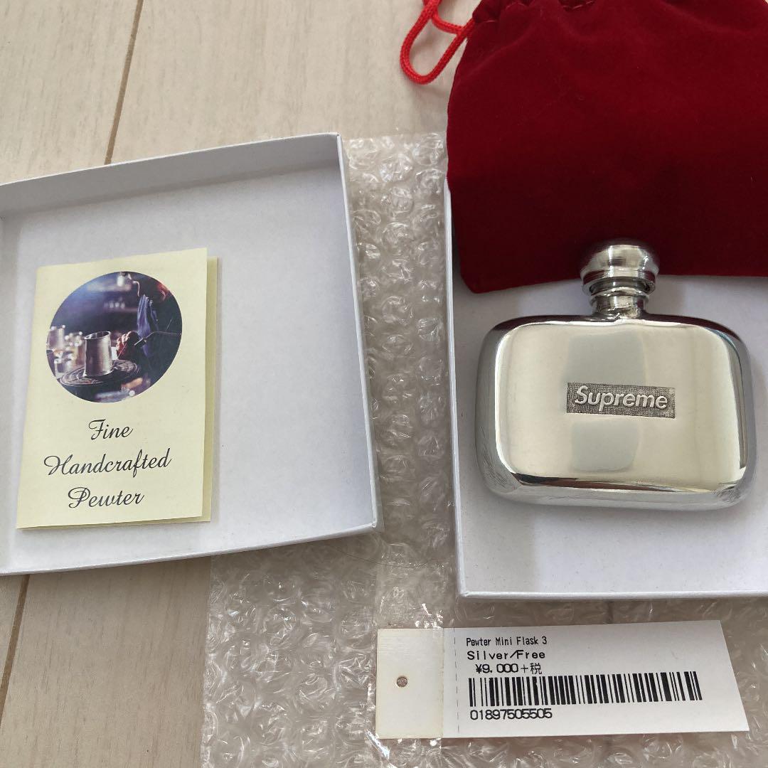 supreme Pewter Mini Flask ミニ フラスコ