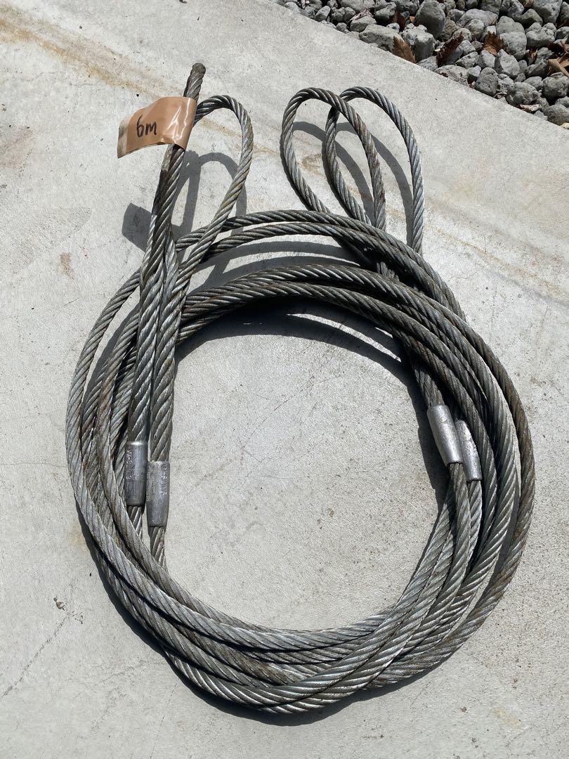日興製鋼　4分　12mmワイヤー　6m 4m