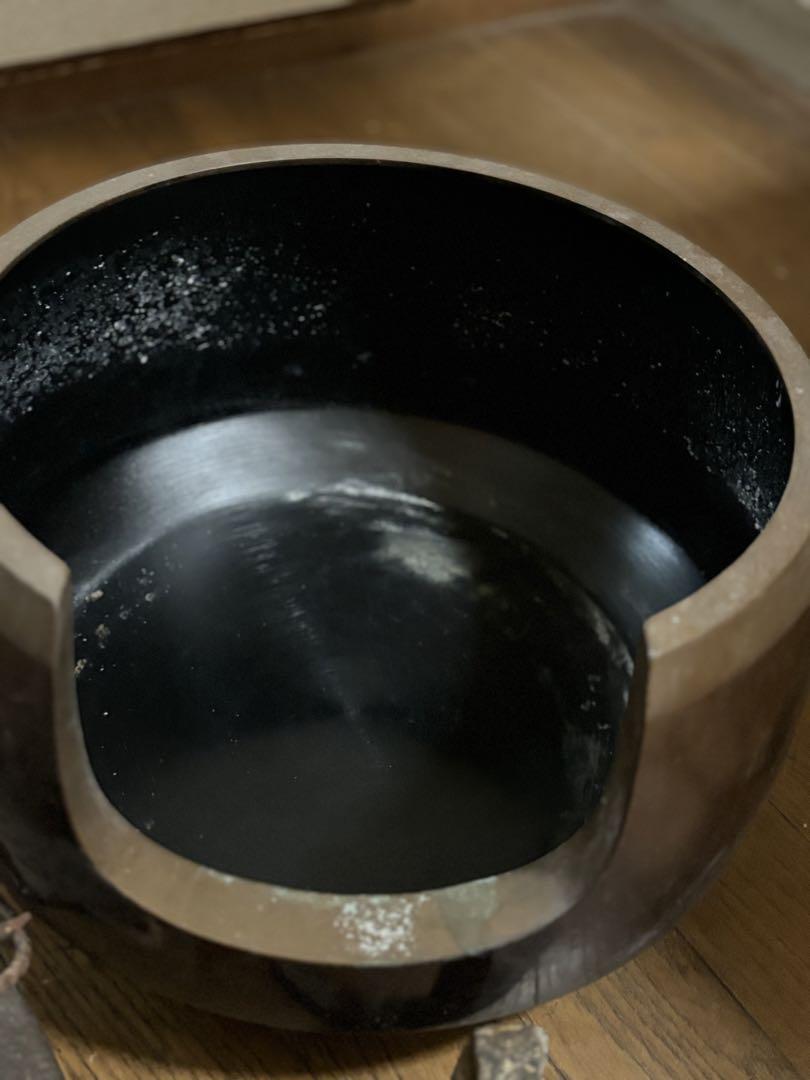 鉄製茶釜 風炉　ごとくセット