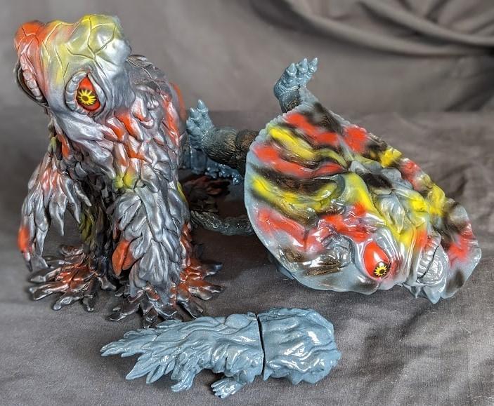 trash goodz 二本角怪獣　 パチ怪獣　ゾルメン　izumonster Yahoo!オークション - trash goodz goekaiju 二本角怪獣