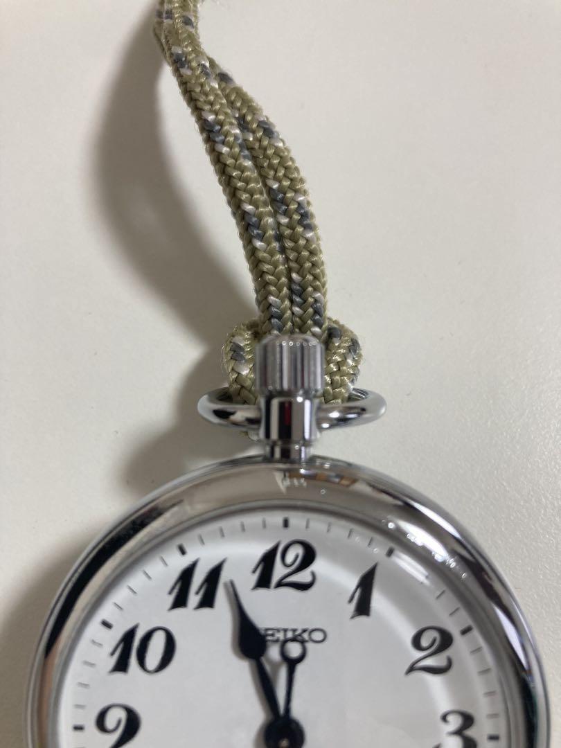 SEIKO セイコー　懐中クォーツ時計 鉄道時計7C11-0010 日本製