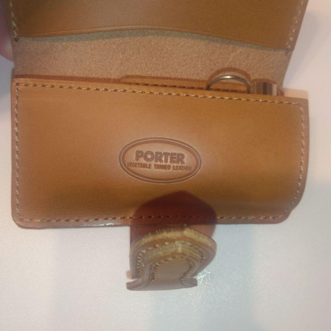 廃盤希少品　未使用品　PORTER / NATURE　KEY CASE　ベージュ